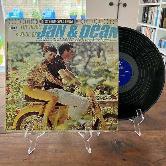 The Heart & Soul Of Jan & Dean And Friends Vinyl LP 1962 Design Records SDLP-181 - Picture 1 of 9